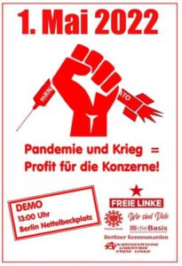 1. Mai-Demo der Freien Linken Berlins